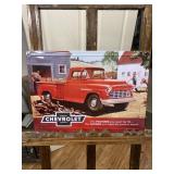 Chevrolet Chevy Truck Garage Metal Sign GAS OIL