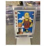 Michael Jordan SIMPSONS Card in MAG