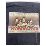 WINCHESTER Shotgun Shells Sign with Puppies