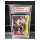 Aaron Judge Rookie Card 1960 Style Graded 10