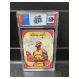 Lebron James Rated Rookie Lakers Slabbed Card