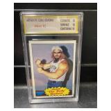 1985 WWF Jesse The Body Ventura Card Graded 10