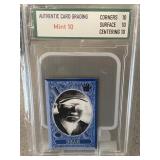 Babe Ruth Photo Negative Card Graded 10