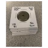 Vintage Coin Lot-All in Flips-Jaopan 1969