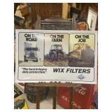 Vintage Wix Filters FARM CONSTRUCTION TRUCK Sign