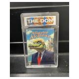 Donald Trump Alligator Alcatraz Slabbed Card