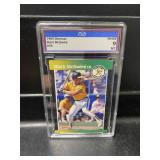 1989 Donruss Mark Mcgwire Card Graded 9