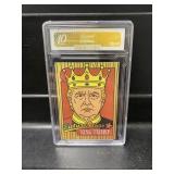 Donald Trump KING TRUMP Card Graded 10