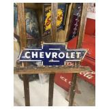 Porcelain CHEVROLET Bow Tie Sign