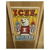 ICEE Metal Sign