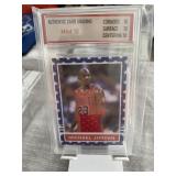 Michael Jordan JERSEY CARD! Graded Mint 10