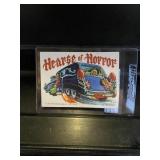 1980 Topps Hearse of Horror Card Graded 10
