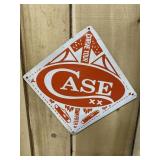 Case Knives Painted Metal Sign
