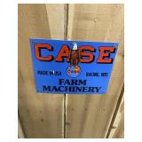 Case Farm Machinery Porcelain Sign