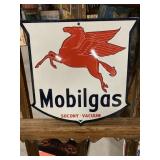 Mobilgas Pegasus PC Porcelain Shield Sign