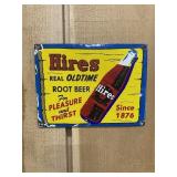 HIRES Root Beer Porcelain Sign