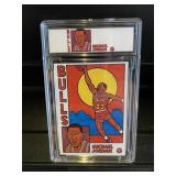 1984 Topps Michael Jordan Character Slabbed Card
