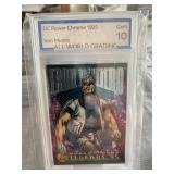 1995 DC Power Chrome Iron Munro Card Graded 10