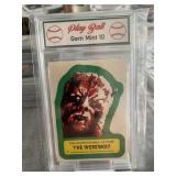 1980 Universal Monsters The Wolfman Card Graded 10