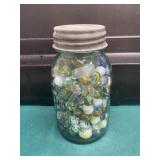 BALL MASON Jar of Marbles