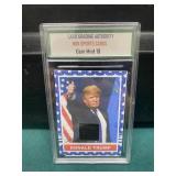 Donald Trump Piece of Suit Card Graded 10