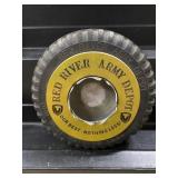 Vintage Red River Army Depot US ARMY Tire Ashtray