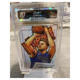 Luka Doncic Cracked Ice KABOOM Card Graded 10