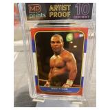 Mike Tyson 86-87 Fleer 1 of 1,000 Card Graded 10