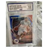 2021-22 Anthony Davis Prizm Draft Card Graded 10