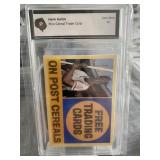 Hank Aaron Post Cereal Trade Card Graded Gem 10
