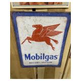 Mobilgas Pegasus Metal Sign GAS OIL