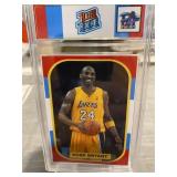 Kobe Bryant RATED ROOKIE Slabbed Graded Card-Yello