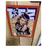 PEZ Candy Metal Sign