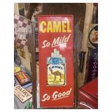 CAMEL Cigarettes Vertical Metal Sign- HARD TO FIND