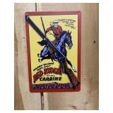 Red Ryder BB Gun Daisy Air Rifles Metal Sign
