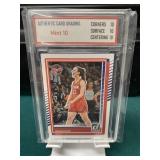 2025 Donruss Caitlin Clark Fever Card Graded 10