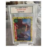 1989 Teenage Mutant Ninja Turtles Card #36 Graded