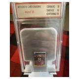 1980's Pete Rose Purina Mini Card Graded 10