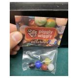 Vintage Piggly Wiggly Grocery Store Marbles MIP