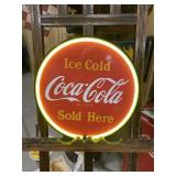 Coca-Cola Sold Here Neon Sign