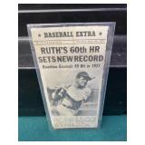 Vintage Original Babe Ruth Card #11