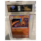 Pokemon Japanese Charizard .999 GR Silver Grade 10