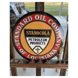 Stanocola STANDARD OIL Of Louisiana Porcelain Sign