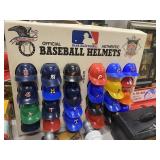 1974 MLB Baseball Helmets Full Store Display