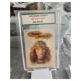 1984 Indiana Jones Sticker #5 Graded Gem 10