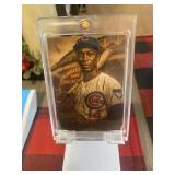 Ernie Banks 3-D Wrigley Field Card