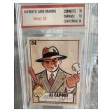 Al Capopne '52 Topps Card