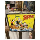 Vintage 1964 Popeye Metal Lunchbox