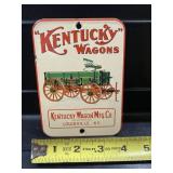 Porcelain Kentucky Wagons Sign