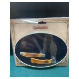 Remington Pocket Knives Set Sealed Unused MIP